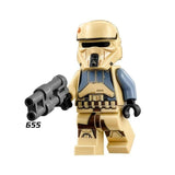 Single Star Wars Stormtrooper Darth Vader Han