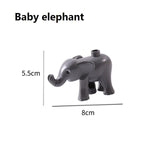 Animal Series Model Figures Big Building Blocks Animals Educational Toys For Kids Children