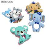 Food Grade Silicone Teethers DIY Animal Koala Baby