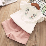 Kids Girls Clothing Sets Summer New Style Brand  Baby Girls Clothes