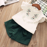 Kids Girls Clothing Sets Summer New Style Brand  Baby Girls Clothes