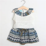 Kids Girls Clothing Sets Summer New Style Brand  Baby Girls Clothes