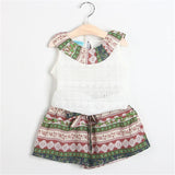 Kids Girls Clothing Sets Summer New Style Brand  Baby Girls Clothes