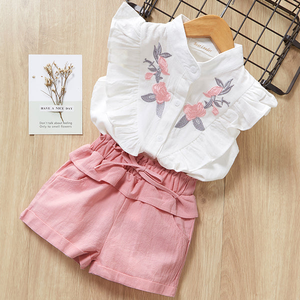 Girls Suits 2019 Summer Style Kids
