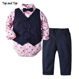 Top and Top Autumn Fashion infant clothing Baby Suit