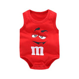 summer sleeveless Baby rompers clothes