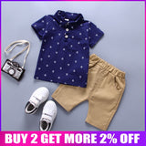 BibiCola Boys Clothing Sets Summer Baby Boys Clothes  Set